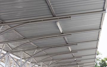 installing Little Gidding metal roofing